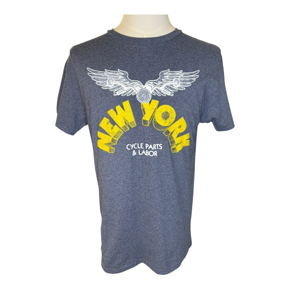 Kid Dangerous New York Cycle Parts & Labor Graphic T-Shirt Medium NWT